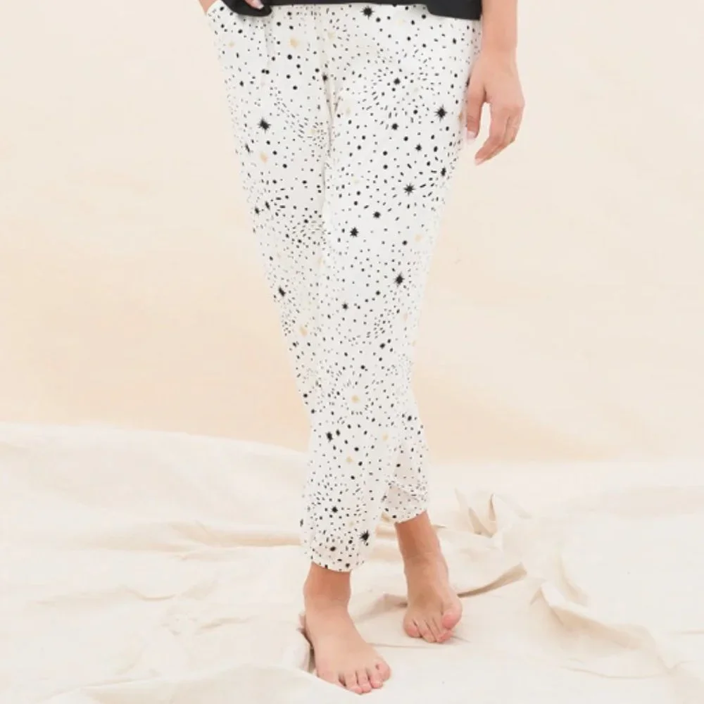 NWT Soma COOL NIGHTS Banded Bottom/Short Sleeve Pajama Set